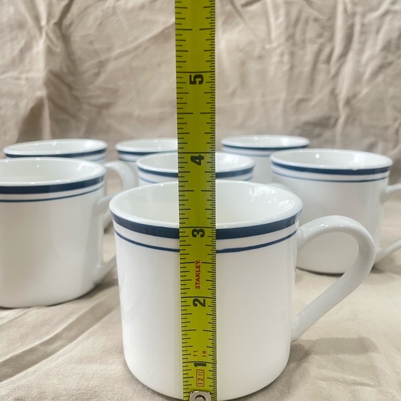 Totally Today Coffee cup Blue Dual Stripe - Picture 11 of 15